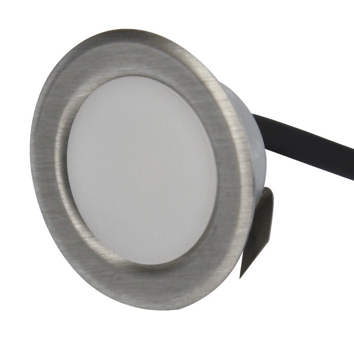 Led Bodeneinbauleuchte "POINT" blau IP68 20kN 12V/ Bodeneinbaustrahler